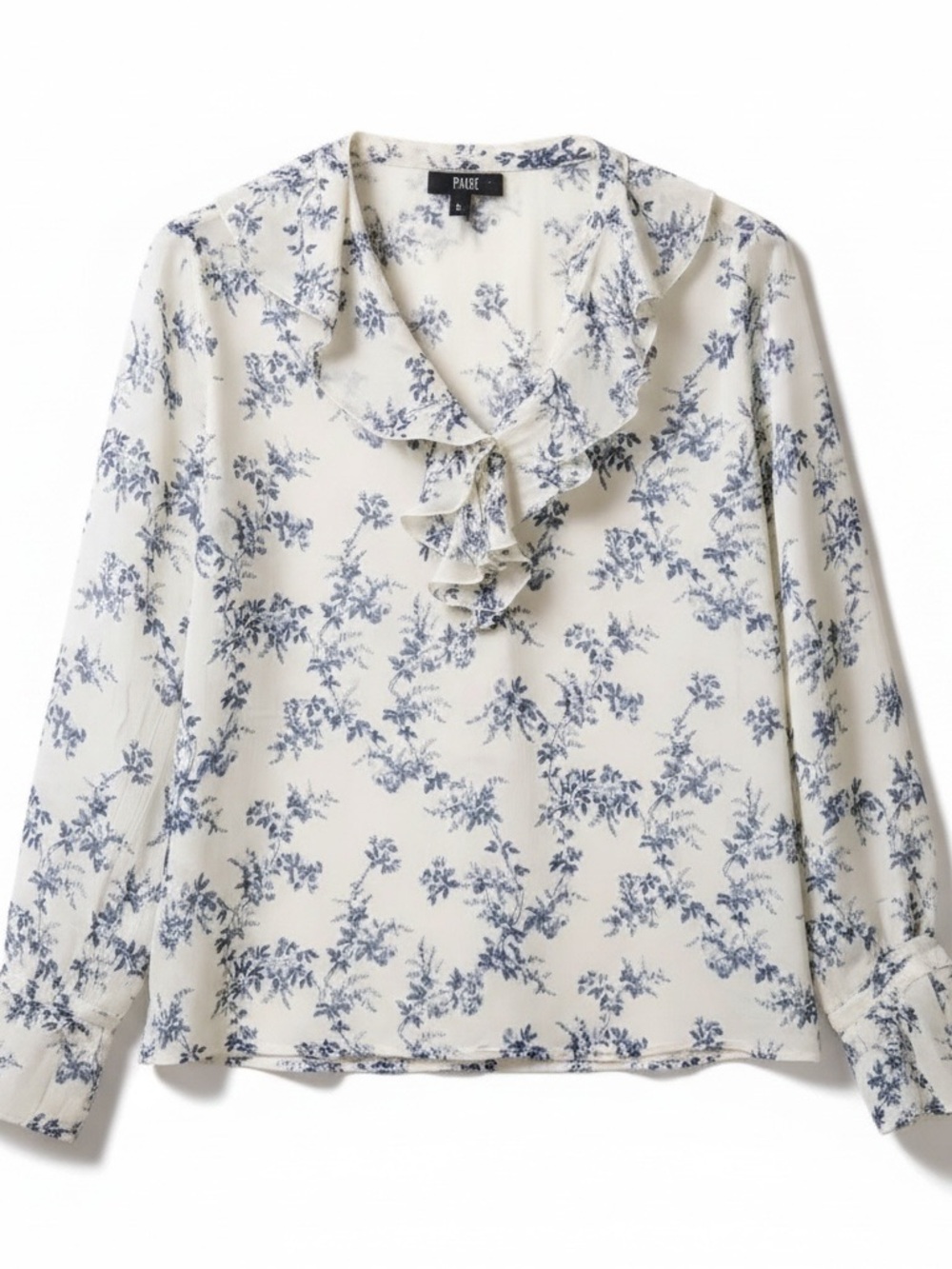 Paige Women's Blue Floral Top